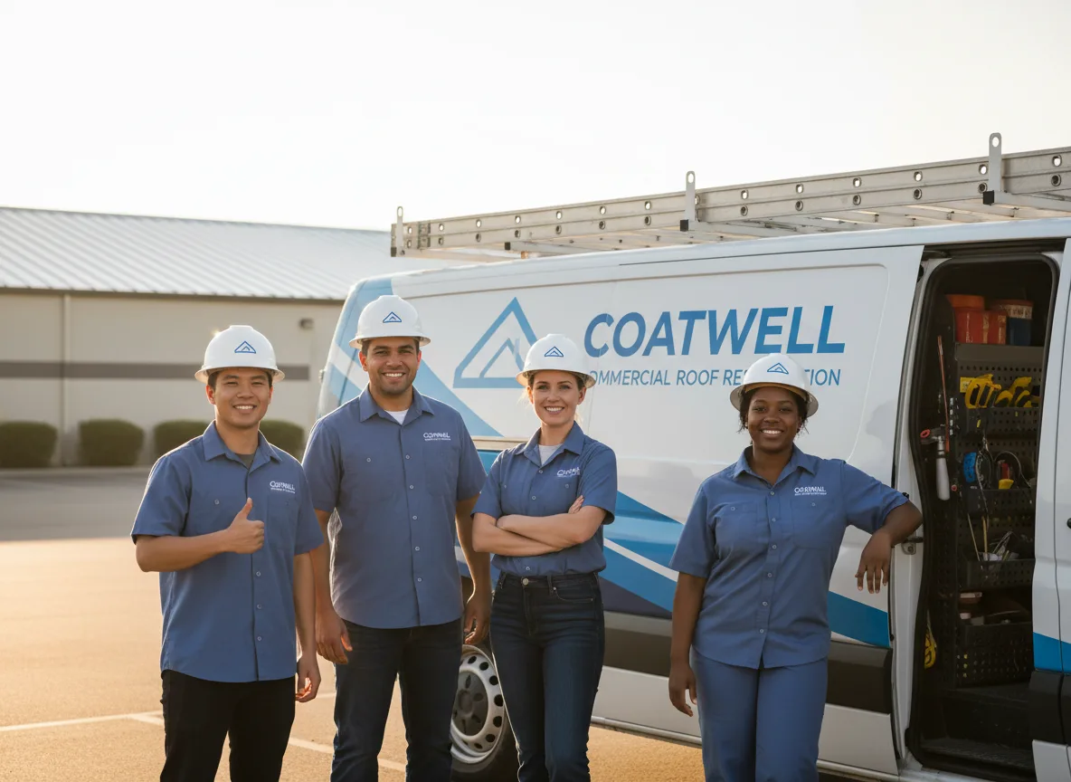 Commercial roof coating company in Steens, MS